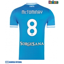 Camisa de Futebol SSC Napoli Scott McTominay #8 Equipamento Principal 2025-26 Manga Curta